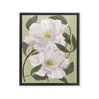 Peonies flowers II Framed Canvas Print Gallery Image 6