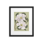 Peonies flowers II Framed Art Print Gallery Image 5