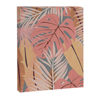 Pink tropical leaves Canvas Print Gallery Image 8