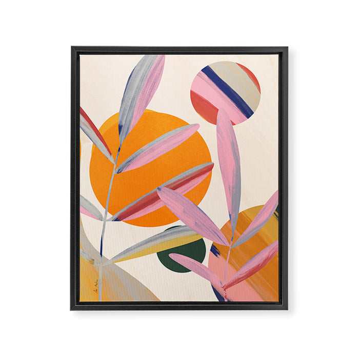 Plants I Framed Canvas Print Gallery Image 1