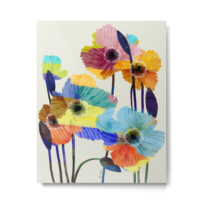Poppies acrylic Metal Print Gallery Image 1
