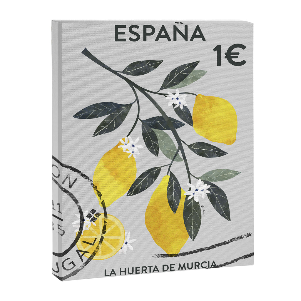 POSTAL STAMP SPAIN Canvas Print Gallery Image 6