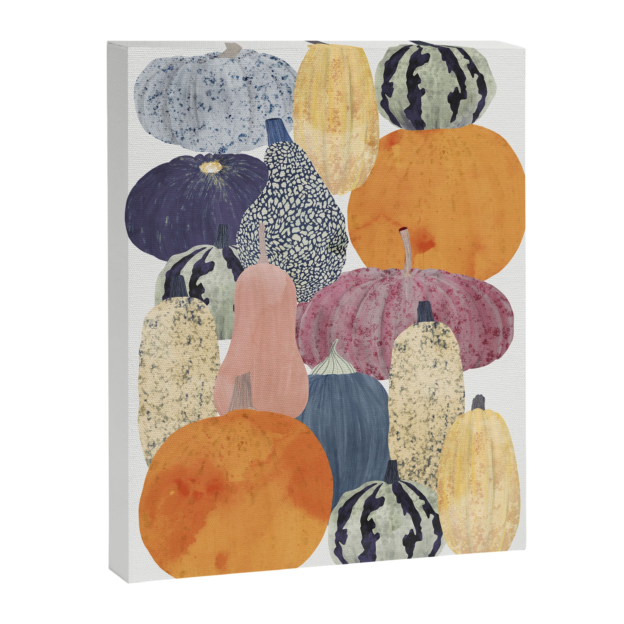 Pumpkin still life Canvas Print Gallery Image 6