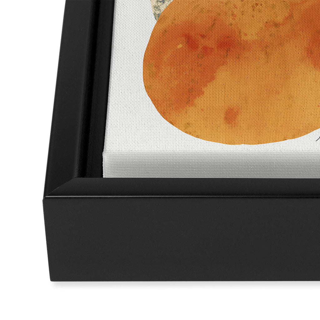 Pumpkin still life Framed Canvas Print Gallery Image 3