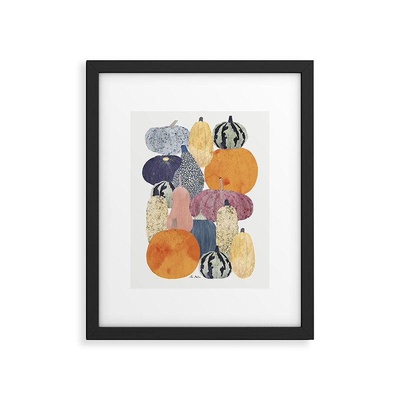 Pumpkin still life Framed Art Print Gallery Image 5