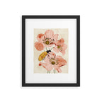 Roses and insects Framed Art Print Gallery Image 5