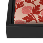 Roses pattern Framed Canvas Print Gallery Image 3