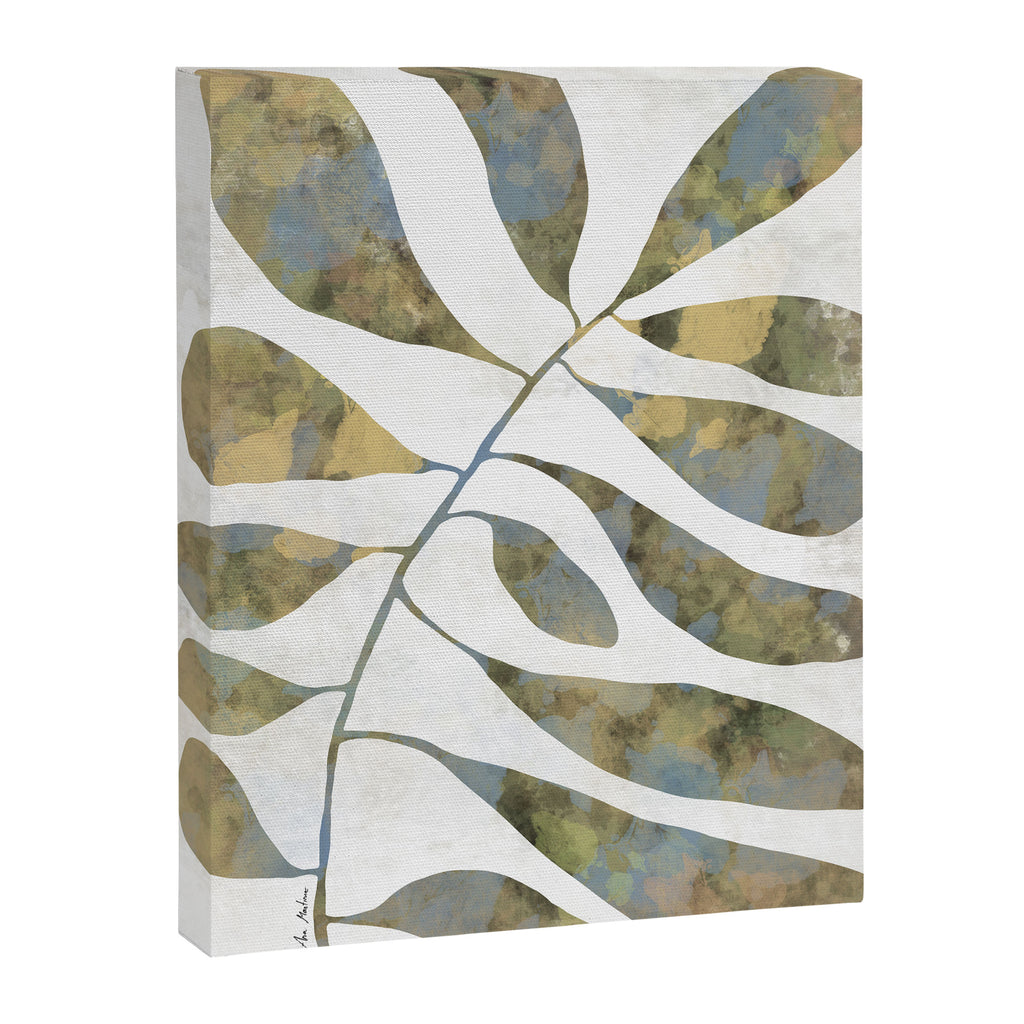 Silhouette plant acrylic Canvas Print Gallery Image 6