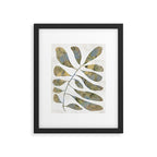 Silhouette plant acrylic Framed Art Print Gallery Image 5