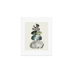 Stacked Pebbles On The Beach Art Print Gallery Image 1