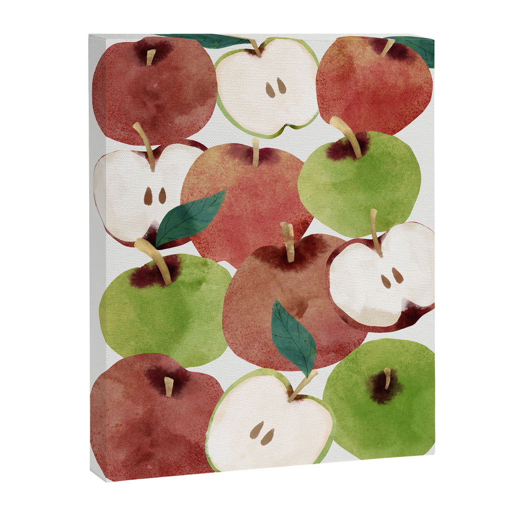 Still life of french apples Canvas Print Gallery Image 6