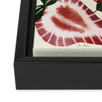 strawberry watercolor Framed Canvas Print Gallery Image 3