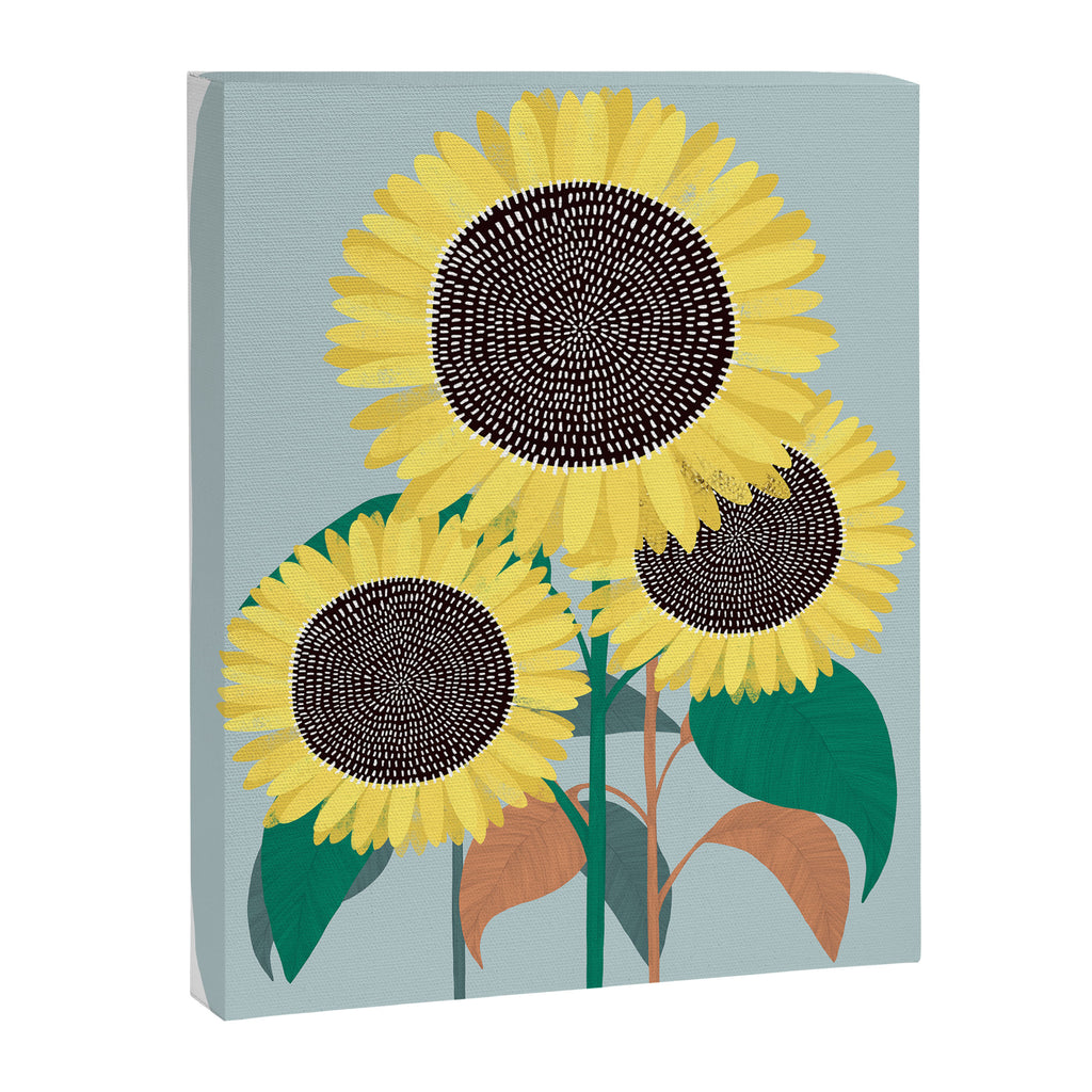 Sunflower and summer Canvas Print Gallery Image 6