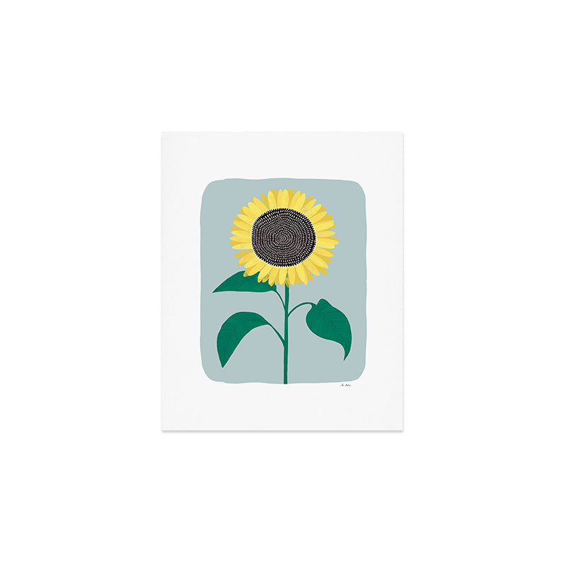 Sunflower Art Print Gallery Image 1