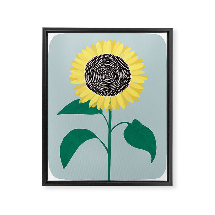 Sunflower Framed Canvas Print Gallery Image 1