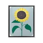 Sunflower Framed Canvas Print Gallery Image 6