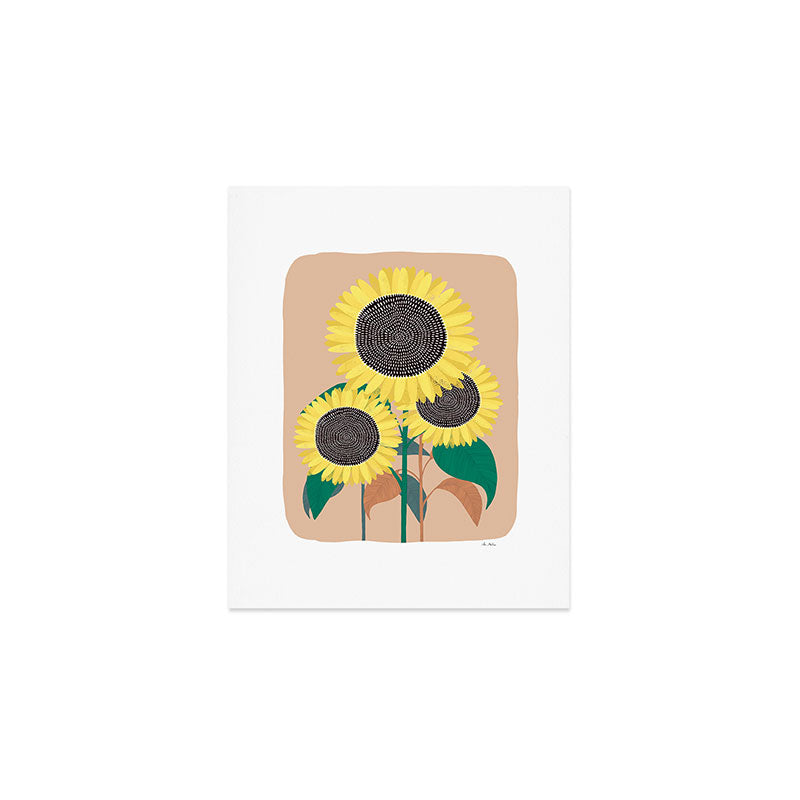 Sunflowers Art Print Gallery Image 1