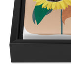 Sunflowers Framed Canvas Print Gallery Image 3