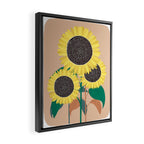 Sunflowers Framed Canvas Print Gallery Image 2