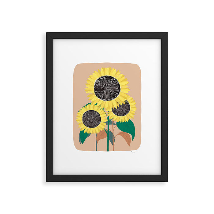 Sunflowers Framed Art Print Gallery Image 1