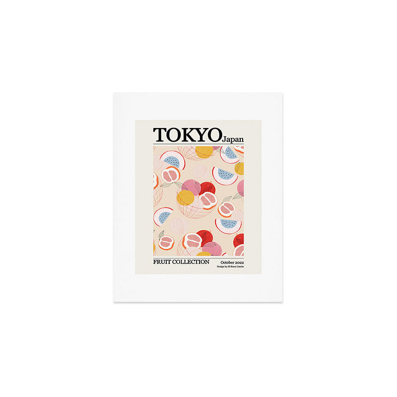 Tokyo japan fruit collection I Art Print Gallery Image 1