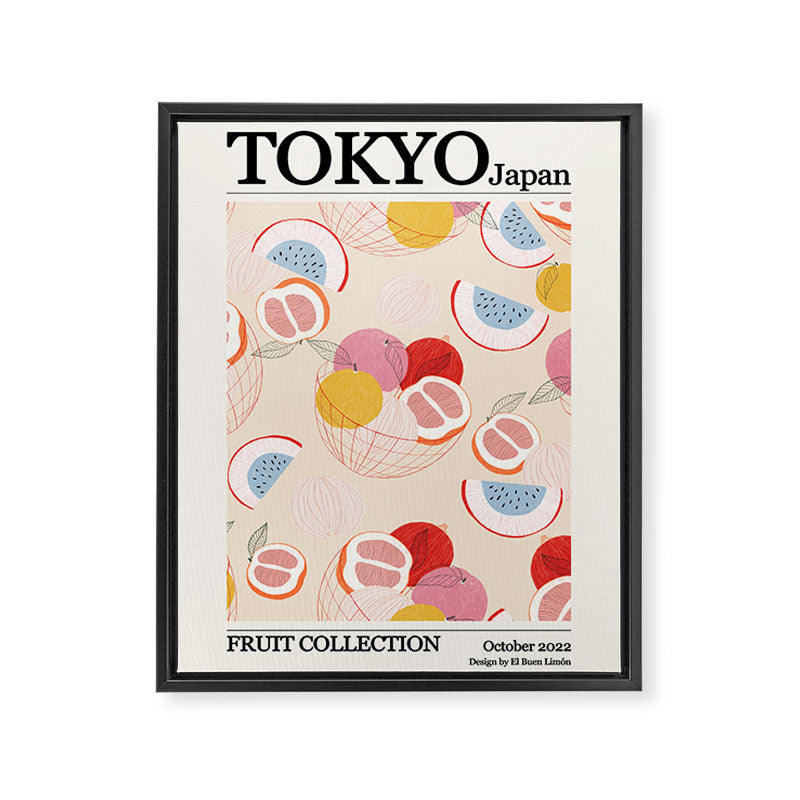 Tokyo japan fruit collection I Framed Canvas Print Gallery Image 6