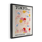 Tokyo japan fruit collection I Framed Canvas Print Gallery Image 2