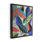 Tropical Ficus leaves #botanic Framed Canvas Print Gallery Image 2