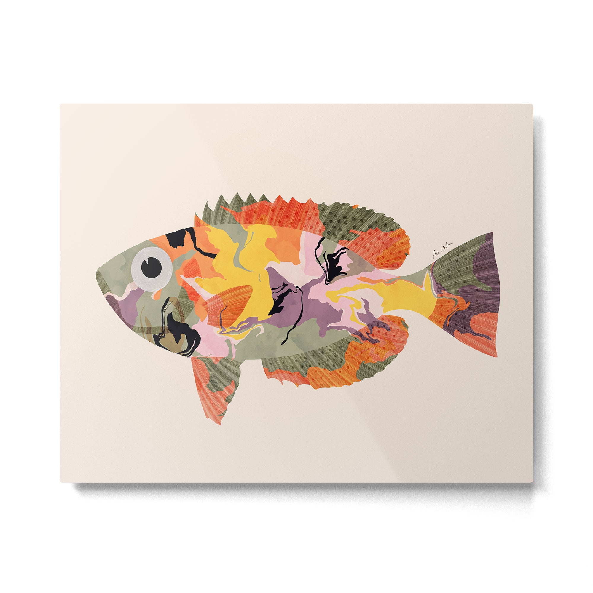 Tropical fish II Metal Print Gallery Image 4