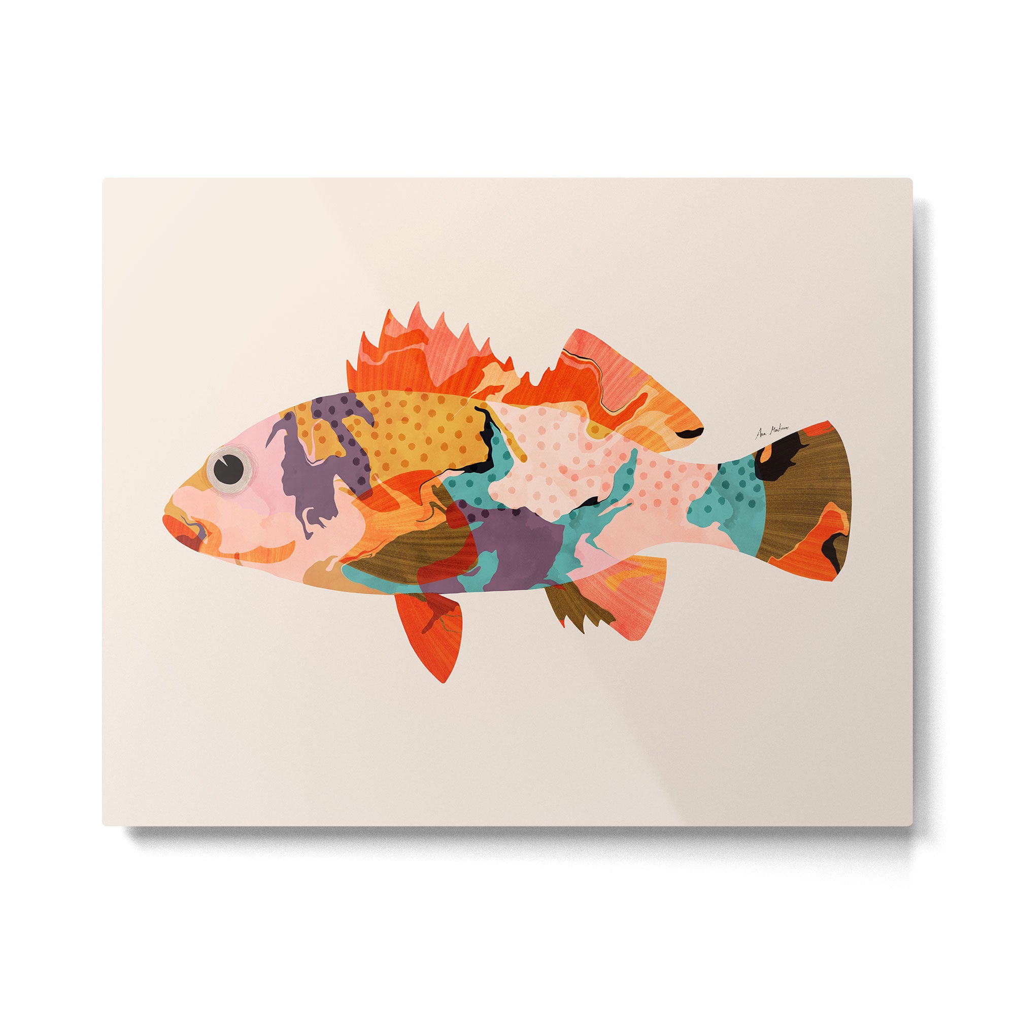 Tropical fish Metal Print Gallery Image 4