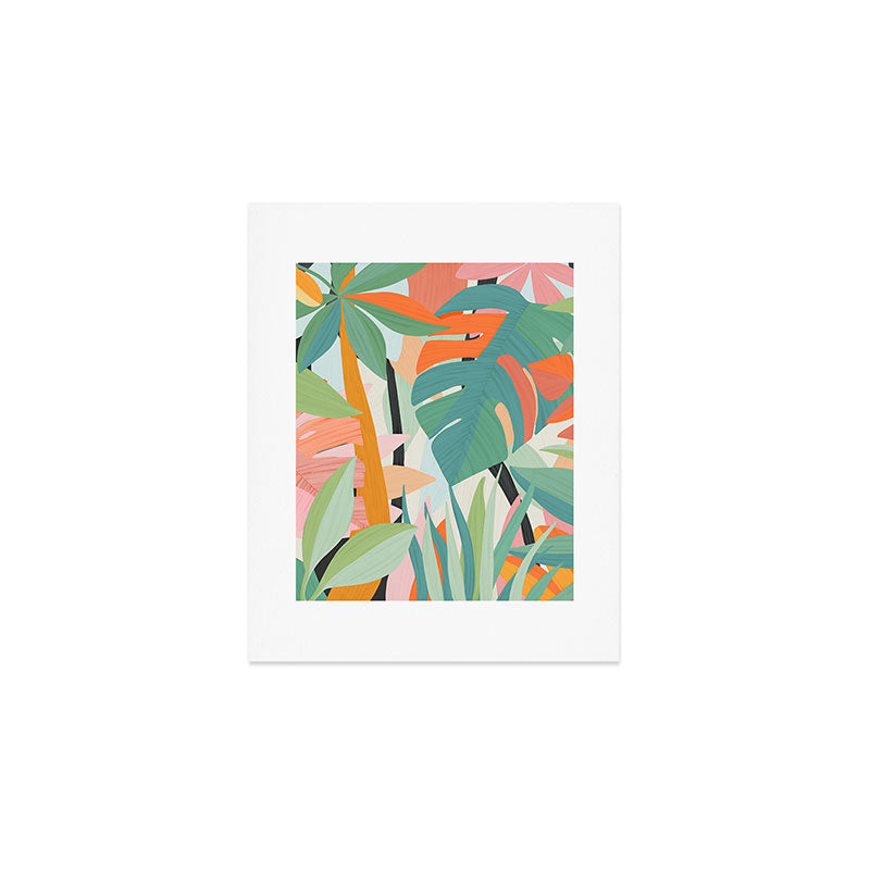 Tropical forest Art Print Gallery Image 1