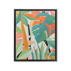 Tropical forest Framed Canvas Print Gallery Image 8