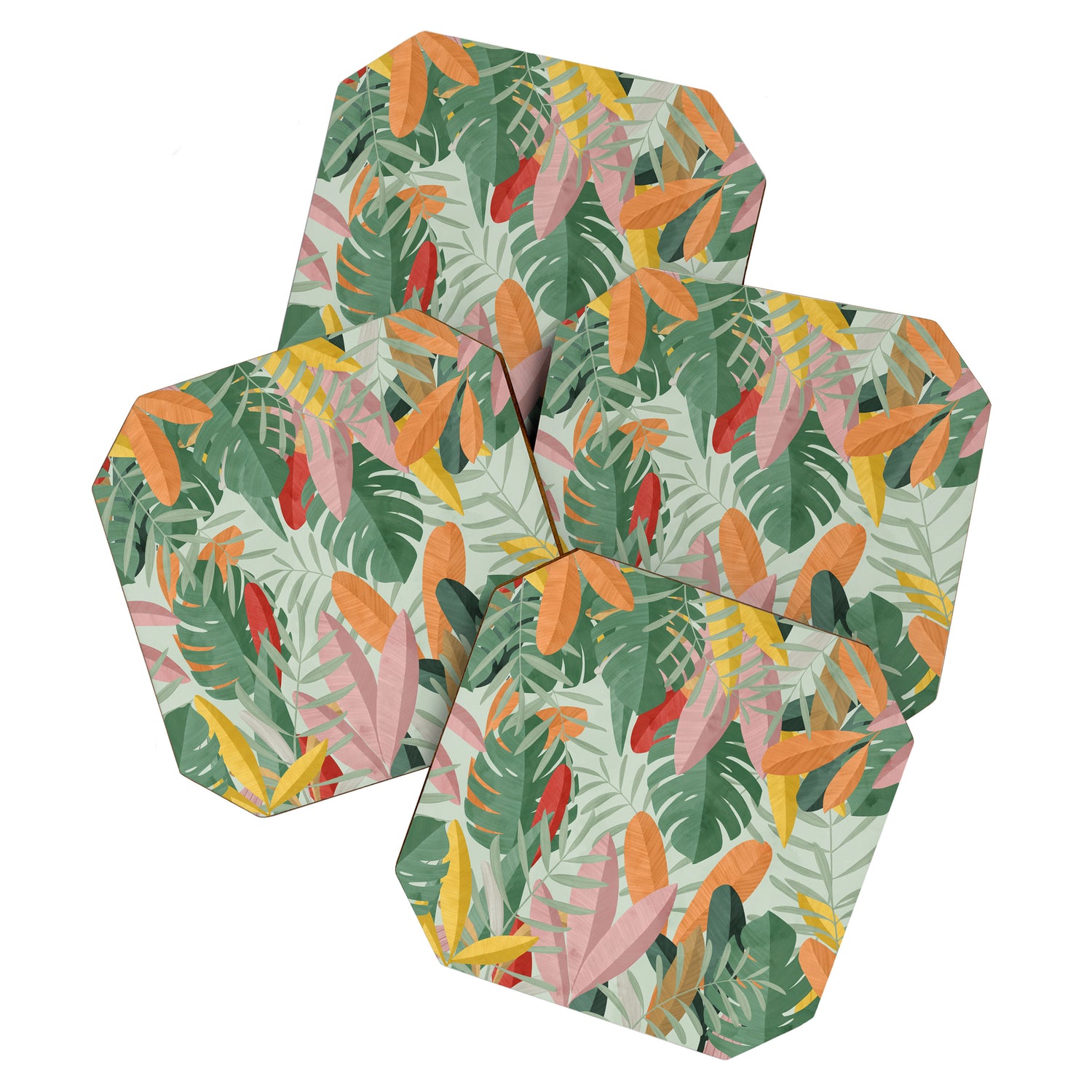 Tropical forest II Coaster Gallery Image 1