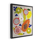 Tropical fruits Framed Canvas Print Gallery Image 2
