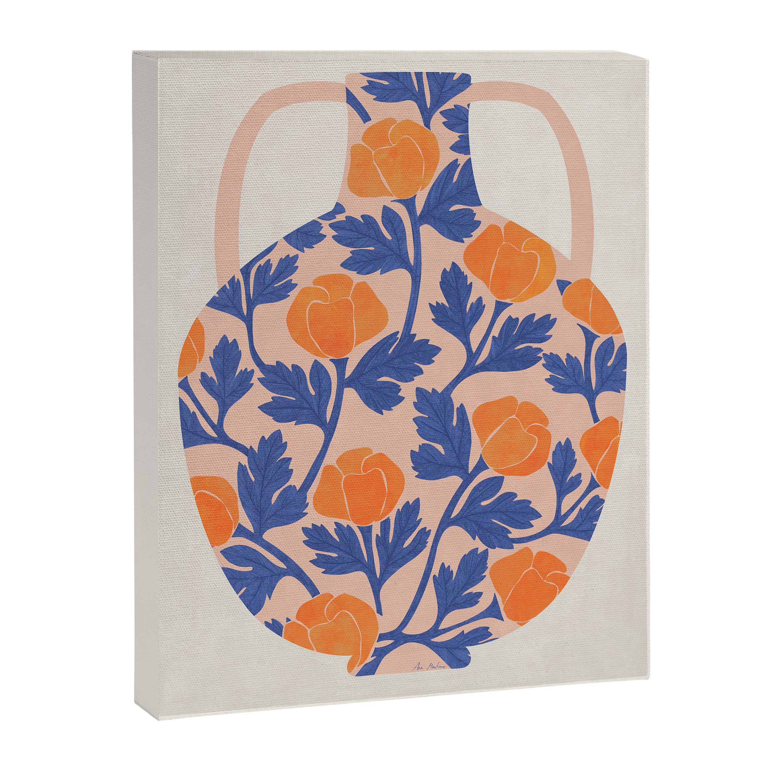 Vase and roses collection Canvas Print Gallery Image 6