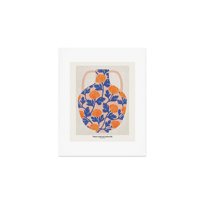 Vase and roses collection Art Print Gallery Image 1