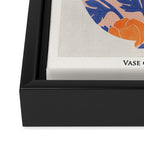 Vase and roses collection Framed Canvas Print Gallery Image 3