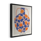 Vase and roses collection Framed Canvas Print Gallery Image 2