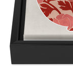 Vase and roses Framed Canvas Print Gallery Image 3