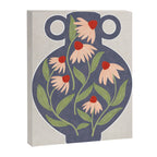 Vase of daisies Canvas Print Gallery Image 6