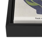 Vase of daisies Collection Framed Canvas Print Gallery Image 3