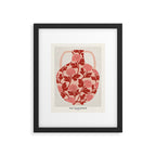 Vase of red roses collection Framed Art Print Gallery Image 5