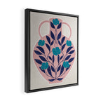 Vase of roses Framed Canvas Print Gallery Image 2