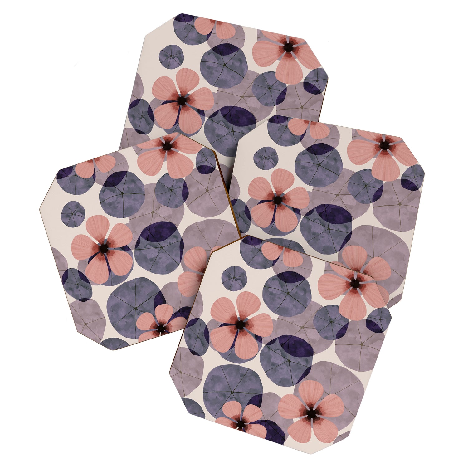 Water lilies Coaster Gallery Image 1