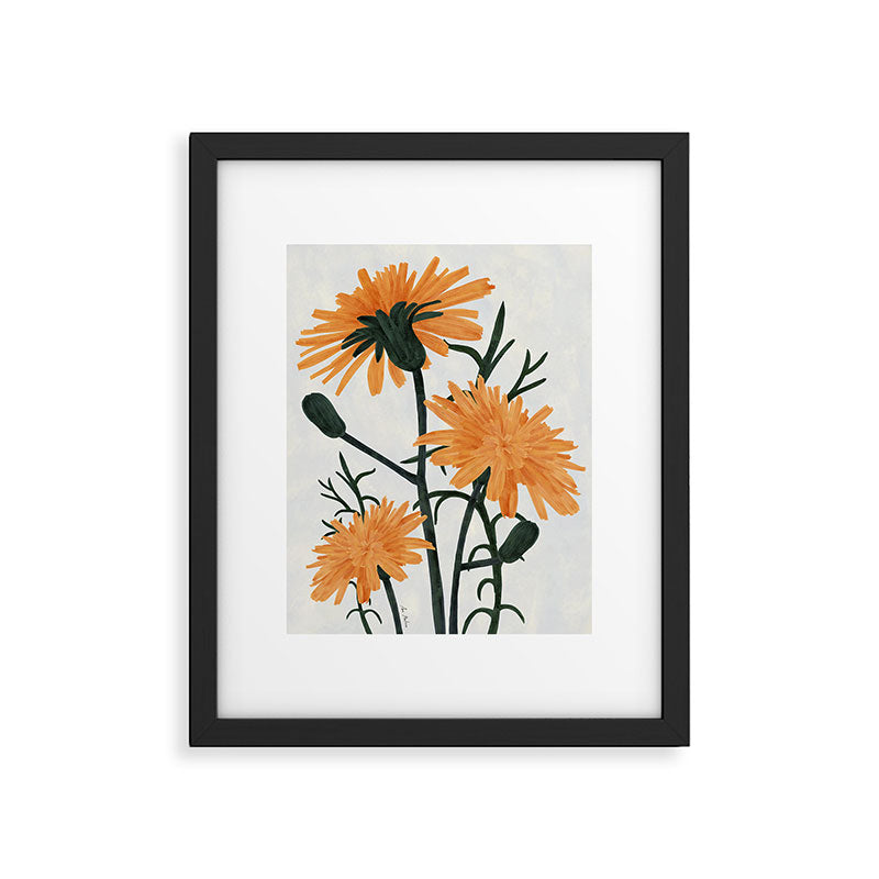 Wildflowers acrylic Framed Art Print Gallery Image 5