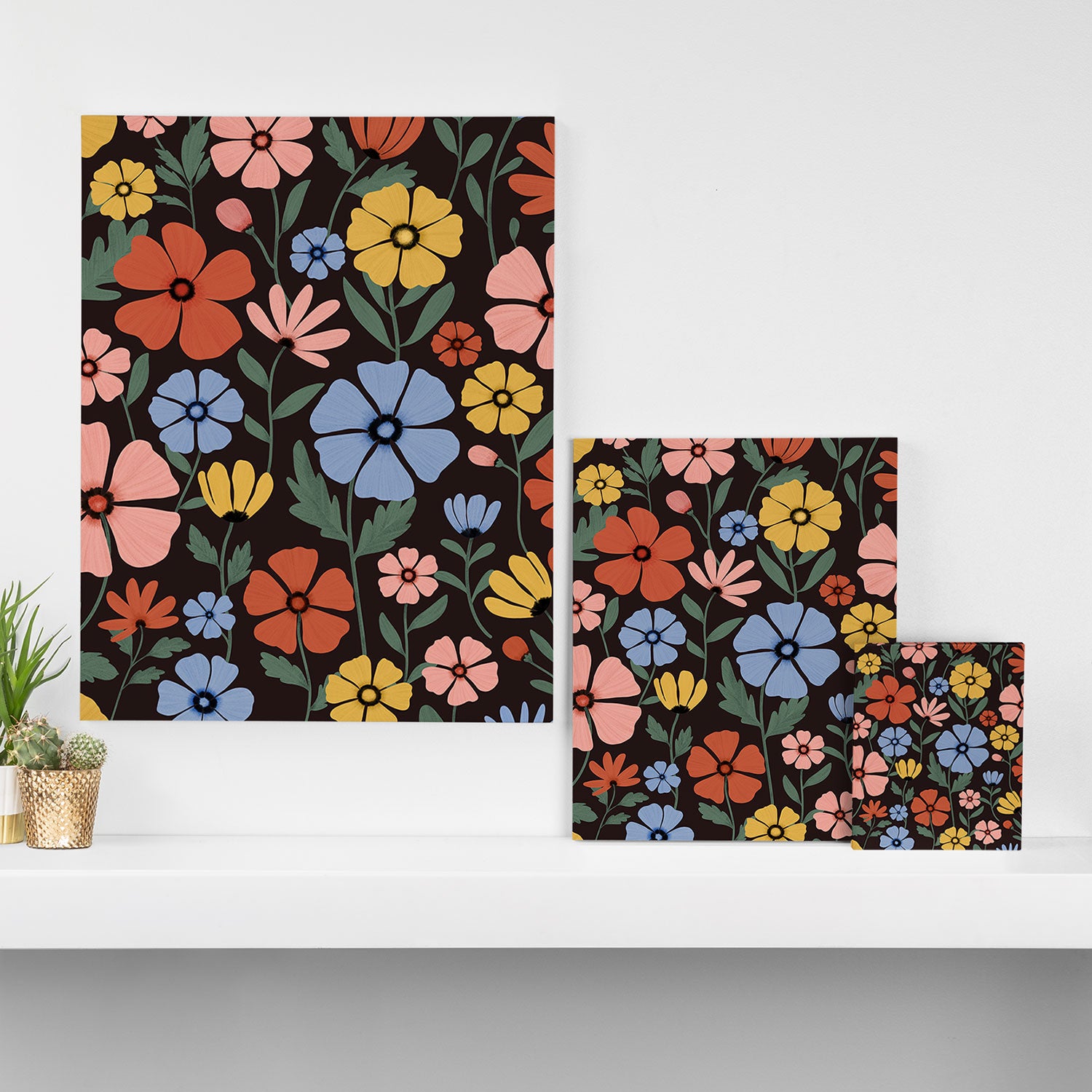 Wildflowers  Canvas Print Gallery Image 3