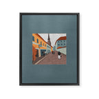 Bischofstrasse Framed Canvas Print Gallery Image 6