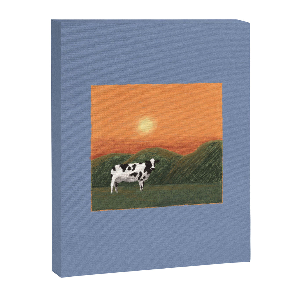 Lonely Cow Canvas Print Gallery Image 6