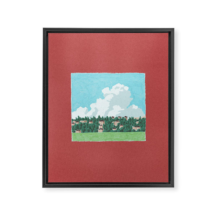 One Summer's Day Framed Canvas Print Gallery Image 1