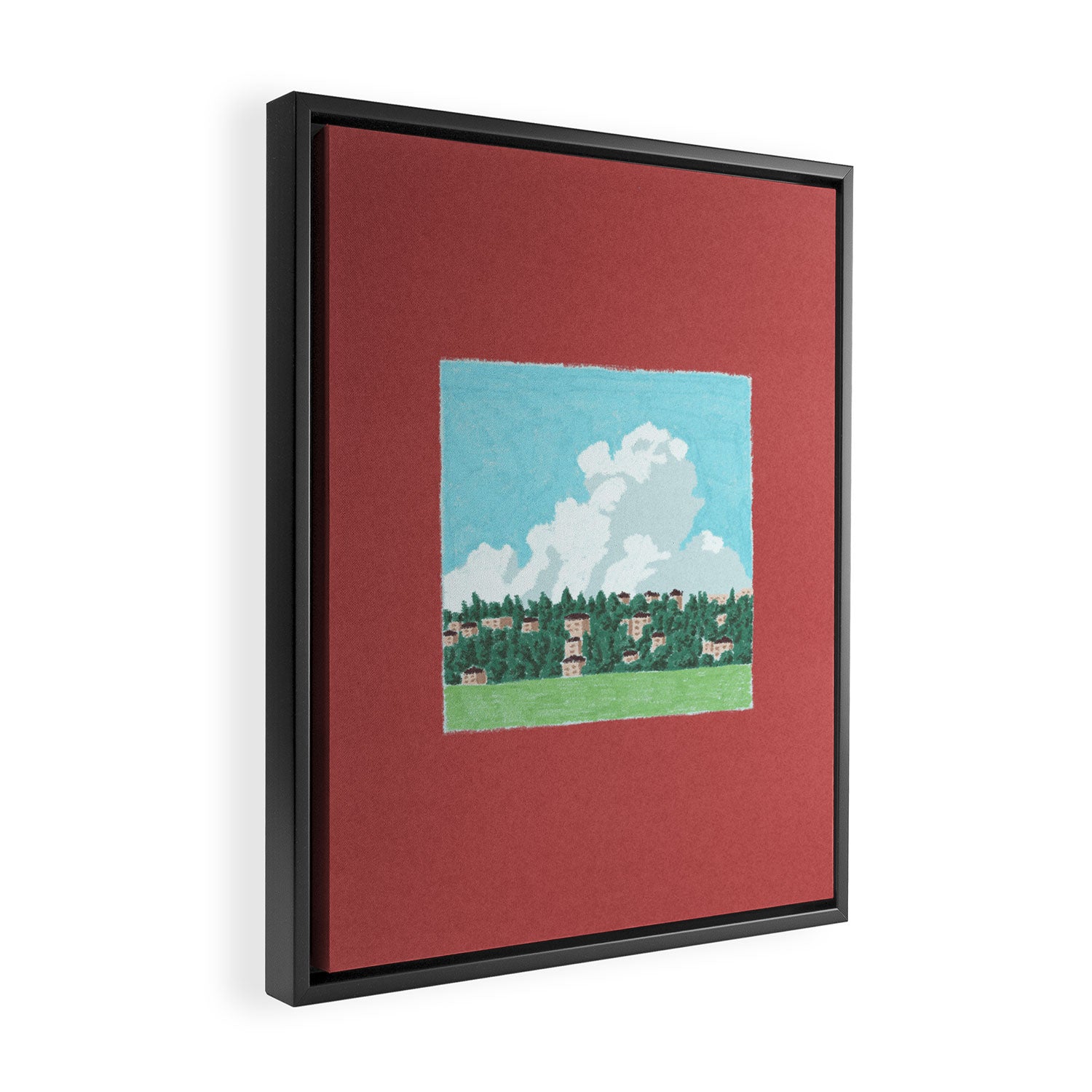 One Summer's Day Framed Canvas Print Gallery Image 2